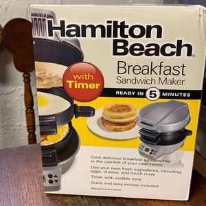 Breakfast Sandwich maker Hamilton Beach